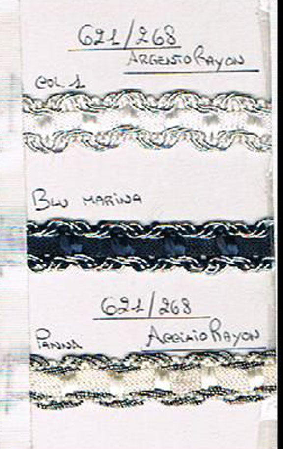 zm 621/268 arge/acciaio/blu marina rotolo metri 5